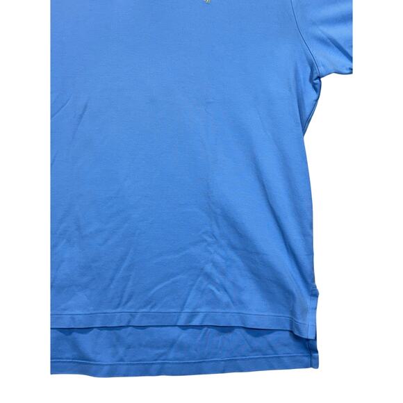 Polo Ralph Lauren Men’s XL Sky Blue Short Sleeve Polo Shirt Classic Fit - Picture 11 of 12